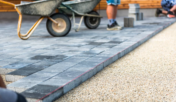 Paver Driveway Replacement in Leander, TX